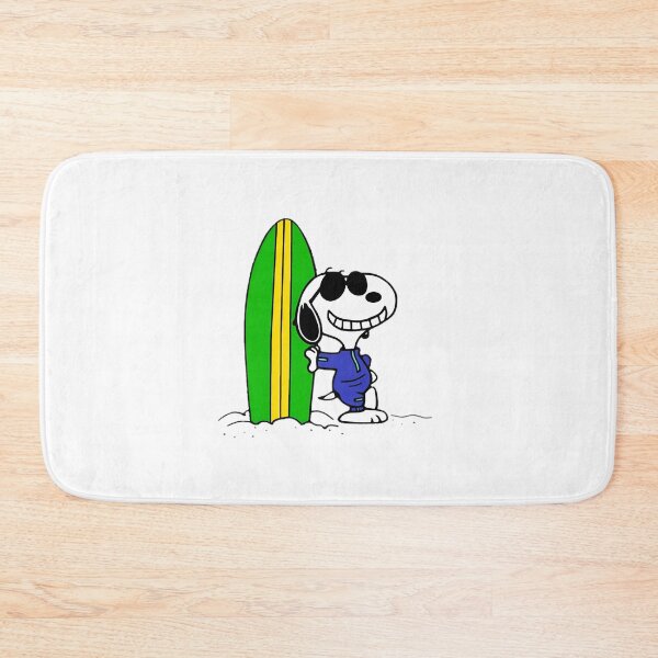Item preview, Snoopy Inspired Surfer Summer Beach Vibe Design designed and sold by Surface-arts.