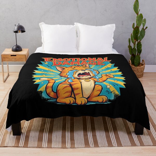 Item preview, Emotional Damage Crying Cat Meme Art designed and sold by TERECKETT.