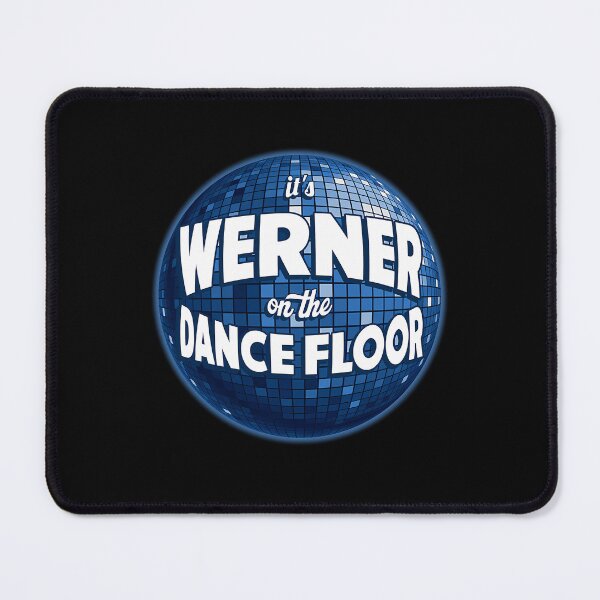 Item preview, Werner On The Dance Floor Blue designed and sold by YvonPomerleau.