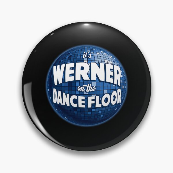 Artikelvorschau, Werner On The Dance Floor Blue entworfen und verkauft von YvonPomerleau.