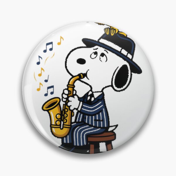 Item preview, Jazz Inspired Snoopy and Woodstock Music Art designed and sold by melchior19.