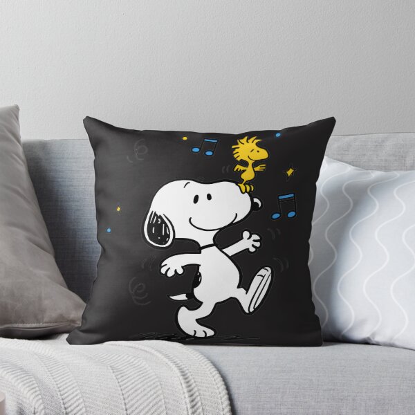 Item preview, Dancing Snoopy with Music Notes Cartoon Design for Music Lovers designed and sold by Surface-arts.