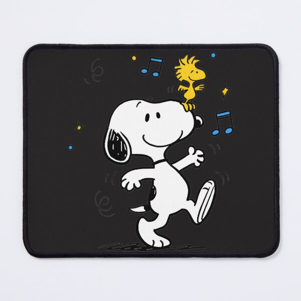 Item preview, Dancing Snoopy with Music Notes Cartoon Design for Music Lovers designed and sold by Surface-arts.