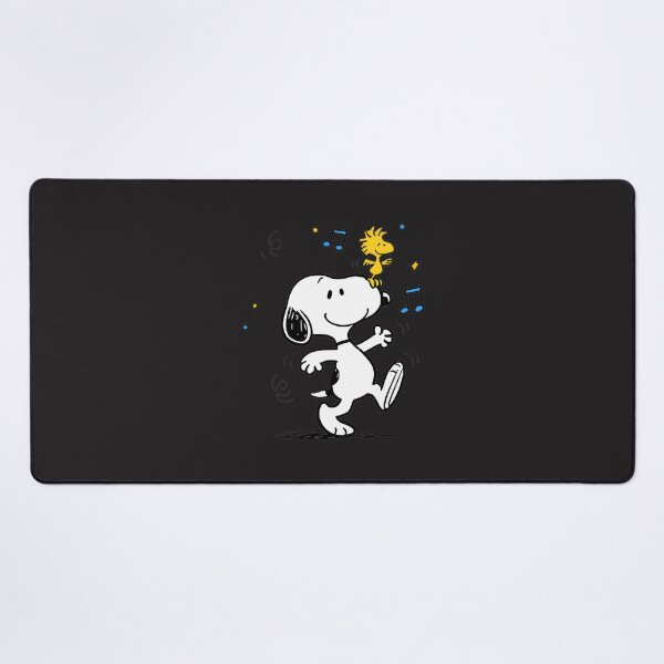 Item preview, Dancing Snoopy with Music Notes Cartoon Design for Music Lovers designed and sold by Surface-arts.