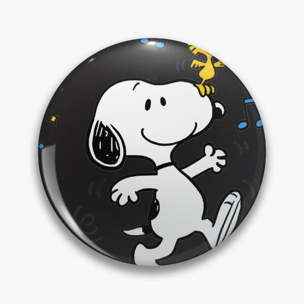 Item preview, Dancing Snoopy with Music Notes Cartoon Design for Music Lovers designed and sold by Surface-arts.