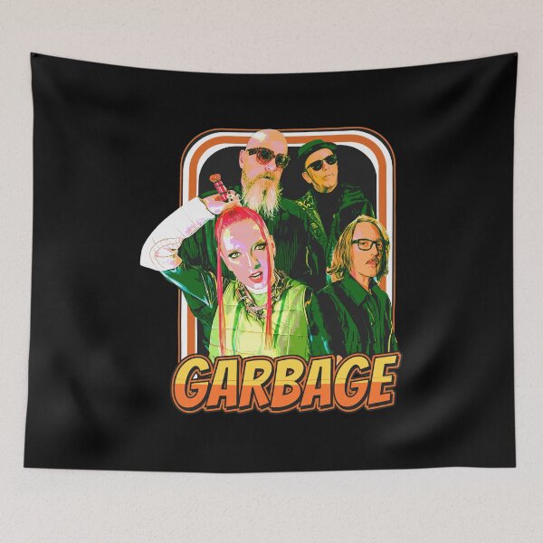 Item preview, Garbage Band Retro Alternative Rock Art designed and sold by BorisPouros.