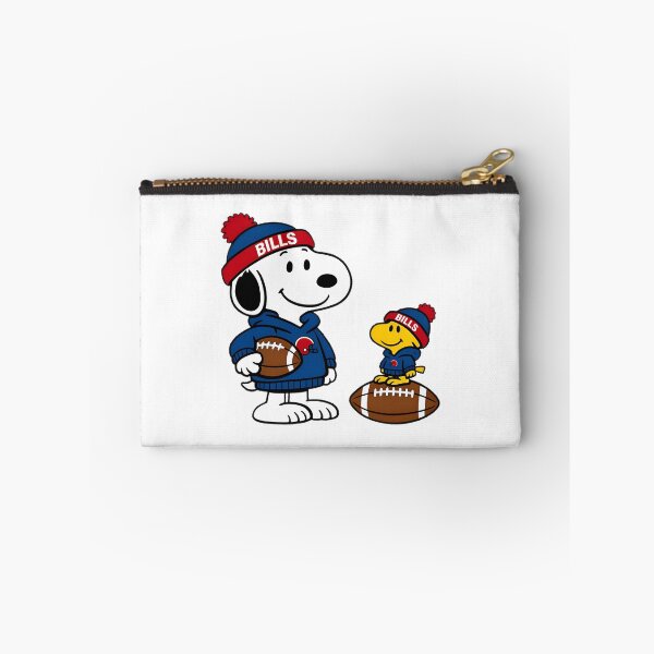 Item preview, Buffalo-Inspired Football Design Featuring Snoopy and Woodstock Characters designed and sold by melchior19.