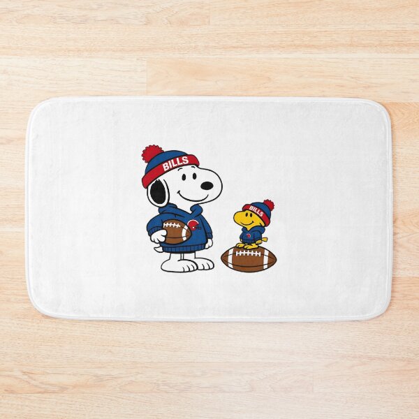 Item preview, Buffalo-Inspired Football Design Featuring Snoopy and Woodstock Characters designed and sold by melchior19.