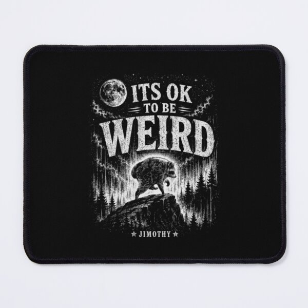 Item preview, Jimothy from Seattle It’s OK to Be Weird Jimothy Raccoon designed and sold by AARABwino.