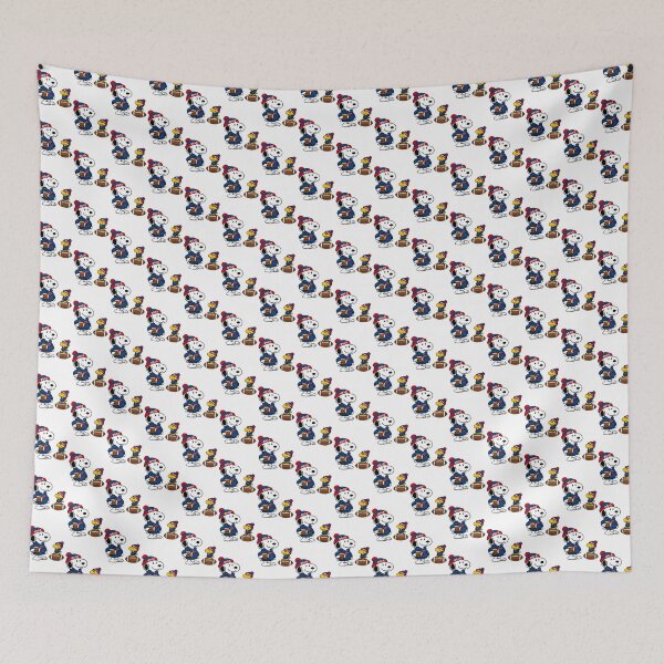 Item preview, Buffalo-Inspired Football Design Featuring Snoopy and Woodstock Characters designed and sold by melchior19.
