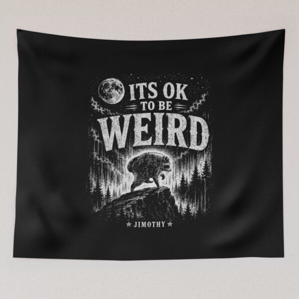 Item preview, Jimothy from Seattle It’s OK to Be Weird Jimothy Raccoon designed and sold by AARABwino.