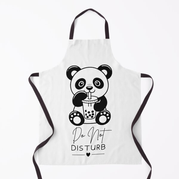 Item preview, Do Not Disturb Boba Panda Design designed and sold by FlareCraftStudio.