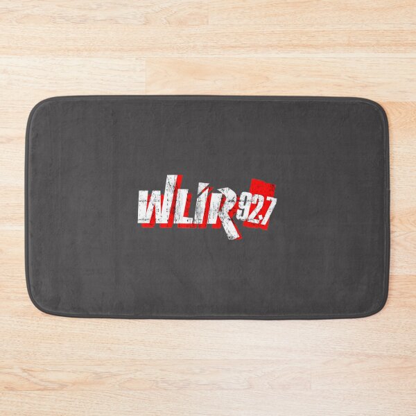 Item preview, Vintage WLIR Radio Station Classic Retro Design for Music Lovers designed and sold by CgBubble.
