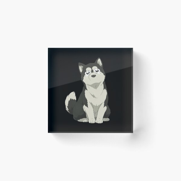 Item preview, Black Hayate Anime Dog designed and sold by TrieuDao.