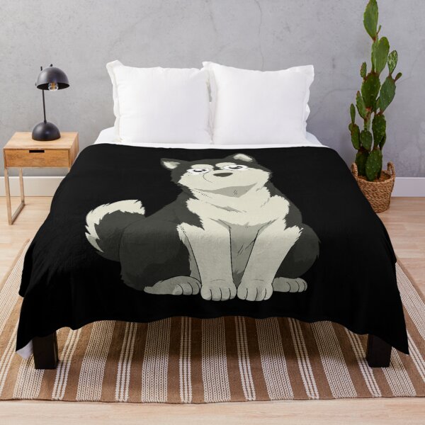 Item preview, Black Hayate Anime Dog designed and sold by TrieuDao.