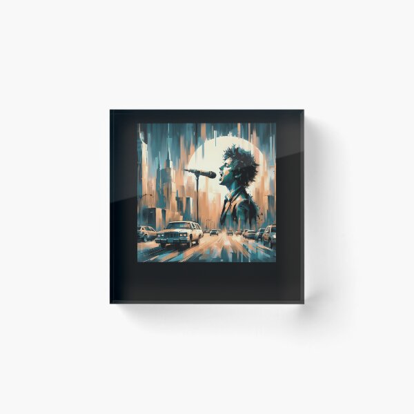 Item preview, Singer Performing On City Street designed and sold by Megidaertasf.