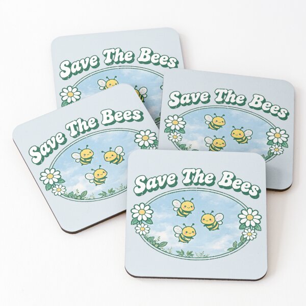 Item preview, Save The Bees  designed and sold by HowToCanadian.