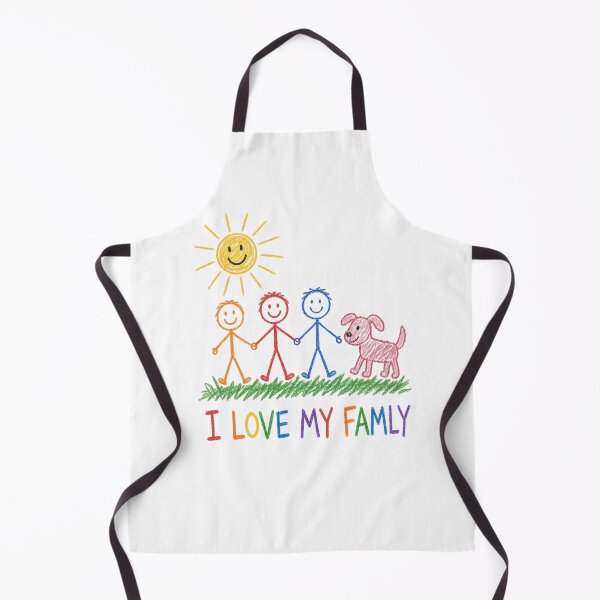 Item preview, Cute Stick Figure Family With Dog designed and sold by Pawfect Vibes Hub.