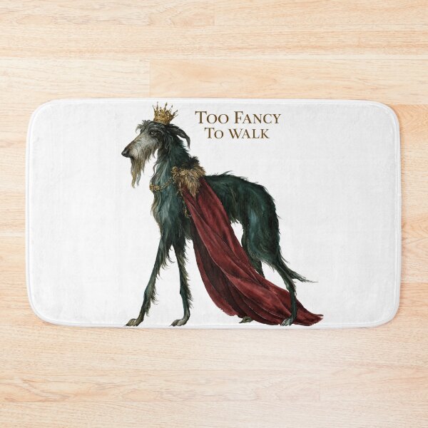 Item preview, Royal Irish Wolfhound Too Fancy To Walk Funny Dog Owner Gift designed and sold by Anastasiia Yurevych.