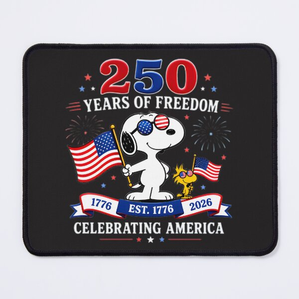 Item preview, Funny Snoopy Celebrating America's 4th of July Anniversary Cartoon Design designed and sold by munindra15.
