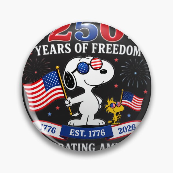 Item preview, Funny Snoopy Celebrating America's 4th of July Anniversary Cartoon Design designed and sold by munindra15.