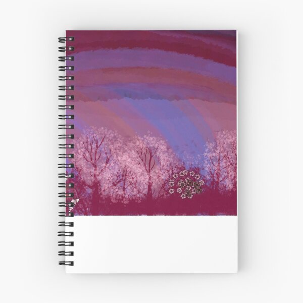 Item preview, Neon Dusk Cherry Blossom Canopy designed and sold by taiannacordy.