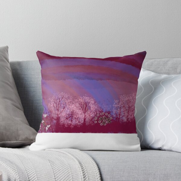 Item preview, Neon Dusk Cherry Blossom Canopy designed and sold by taiannacordy.