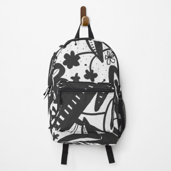 Item preview, A sea of flowers in black and white designed and sold by Antje Wauer.
