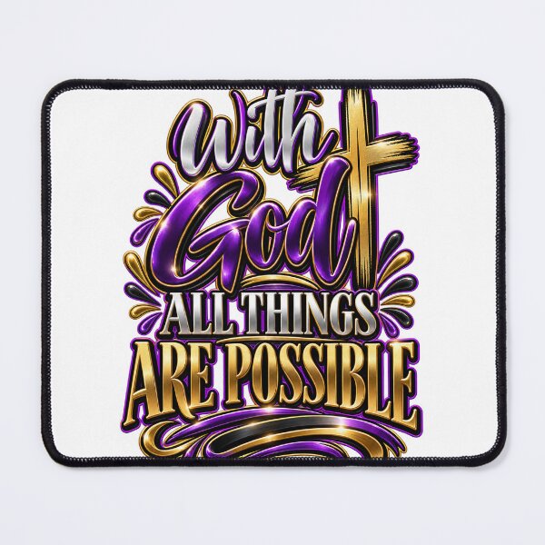 Item preview, With God, All Things Are Possible designed and sold by BTeez International.