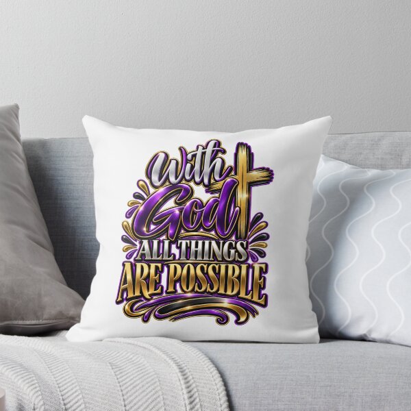 Item preview, With God, All Things Are Possible designed and sold by BTeez International.