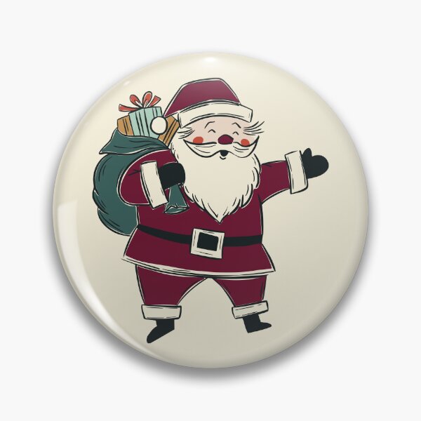 Item preview, Vintage Santa Claus with Sack Illustration Classic Christmas designed and sold by Claudia S. Design.