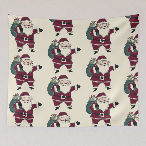 Item preview, Vintage Santa Claus with Sack Illustration Classic Christmas designed and sold by Claudia S. Design.
