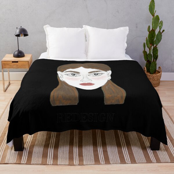 Item preview, Hand Drawn Artistic Woman Portrait Illustration designed and sold by TERECKETT.