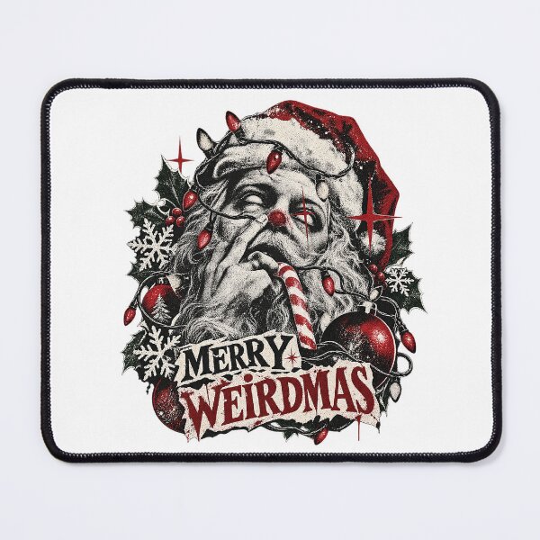 Item preview, Merry Weirdmas Creepy Santa Alternative Holiday Grunge Art designed and sold by zzz888.