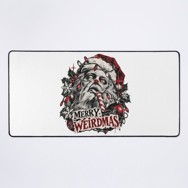 Item preview, Merry Weirdmas Creepy Santa Alternative Holiday Grunge Art designed and sold by zzz888.