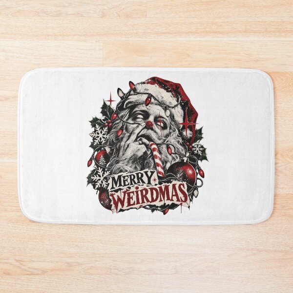 Item preview, Merry Weirdmas Creepy Santa Alternative Holiday Grunge Art designed and sold by zzz888.