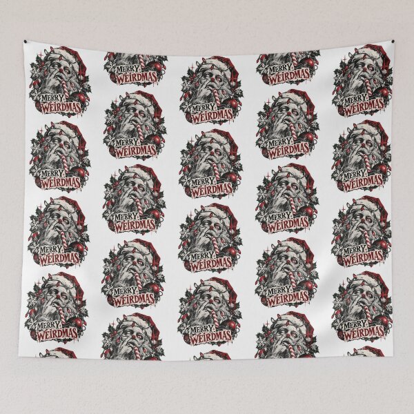 Item preview, Merry Weirdmas Creepy Santa Alternative Holiday Grunge Art designed and sold by zzz888.