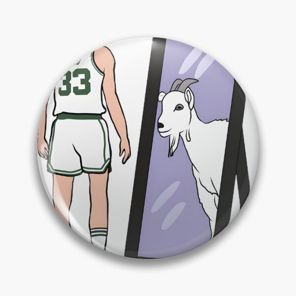 Item preview, Larry Bird Inspired Basketball GOAT Mirror Design designed and sold by obs209.