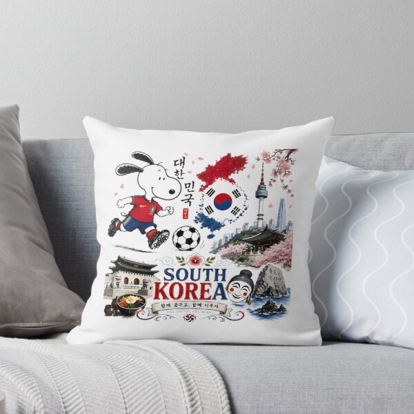 Item preview, Snoopy Soccer Fan Design Supporting South Korea World Cup Team designed and sold by munindra15.