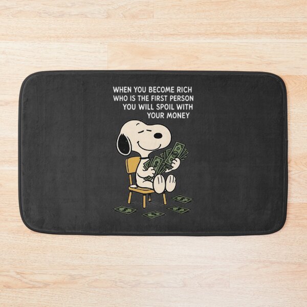 Item preview, Rich Snoopy Inspired Money Motivation Design for Success and Wealth designed and sold by munindra15.