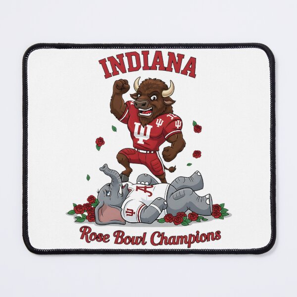Item preview, Indiana Hoosiers Rose Bowl Champions Vintage Style Football Design designed and sold by tigercities.