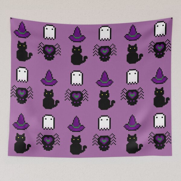Item preview, Halloween Pattern designed and sold by Cosy-Migraines.