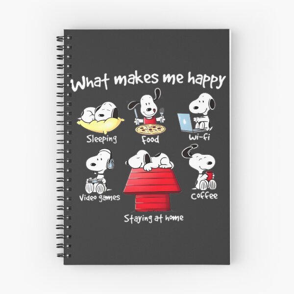 Item preview, Snoopy Inspired Happy Place Daily Essentials Design for Fans designed and sold by wallflower2war.