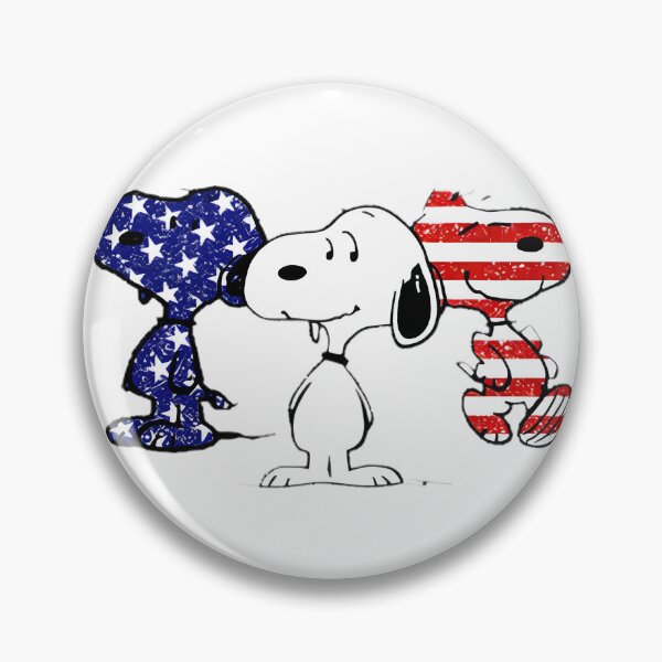 Item preview, Patriotic Snoopy Trio with American Flag Design for Celebration and Independence designed and sold by wallflower2war.