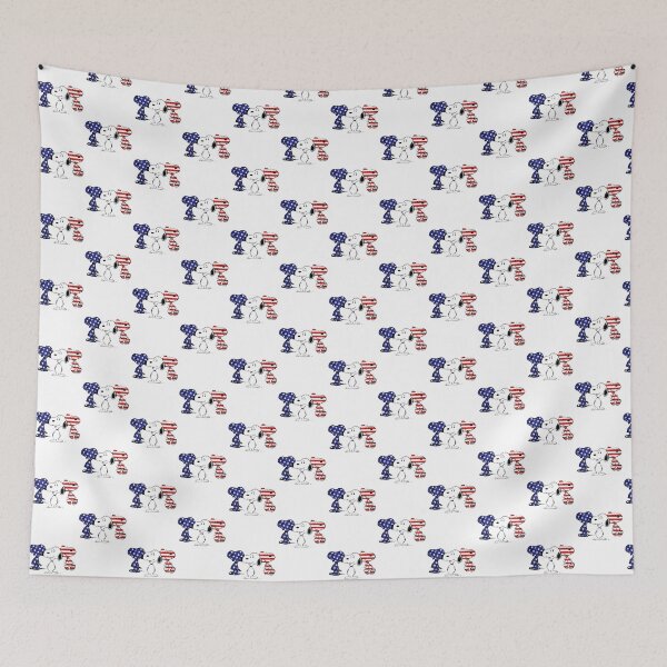 Item preview, Patriotic Snoopy Trio with American Flag Design for Celebration and Independence designed and sold by wallflower2war.