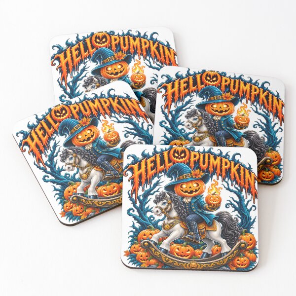 Item preview, Spooky Halloween Pumpkin Horseman Gothic Fantasy designed and sold by Erin-Hurt.