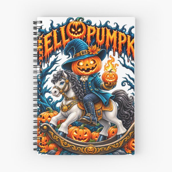 Item preview, Spooky Halloween Pumpkin Horseman Gothic Fantasy designed and sold by Erin-Hurt.