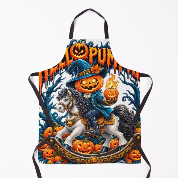 Item preview, Spooky Halloween Pumpkin Horseman Gothic Fantasy designed and sold by Erin-Hurt.