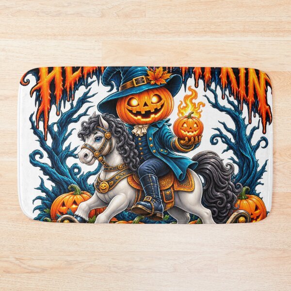 Item preview, Spooky Halloween Pumpkin Horseman Gothic Fantasy designed and sold by Erin-Hurt.