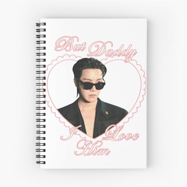 Item preview, BTS J-Hope Hoseok "But Daddy I Love Him" Pink Heart Aesthetic designed and sold by Mooncreates7.